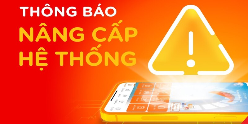 Trang web bảo trì dẫn đến lỗi đăng nhập